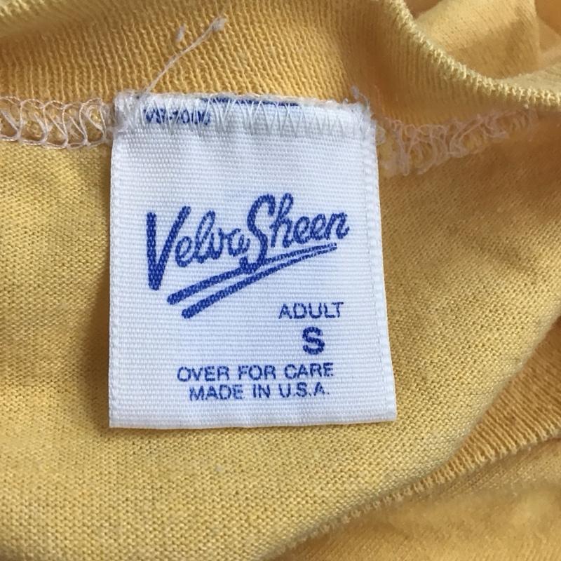 古着 USED Tシャツ 半袖 半袖カットソー プリントTシャツ クルーネックカットソー S プリント 黄 / イエロー /  メンズ USED 古着 中古 10124009