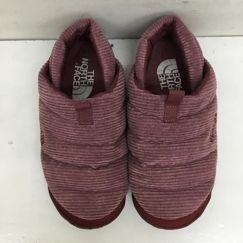 ザノースフェイス THE NORTH FACE スリッポン スリッポン NFW02272 Nuptse Mule Corduroy ヌプシ 23.5cm ロゴ、文字 桃 / ピンク /  レディース USED 古着 中古 10144212