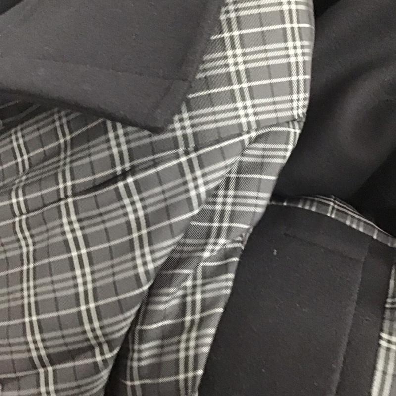 バーバリーブラックレーベル BURBERRY BLACK LABEL ジャケット、上着 ジャンパー、ブルゾン 長袖ロングコート アウター カジュアルジャケット M 無地 紺 / ネイビー /  メンズ USED 古着 中古 10139705