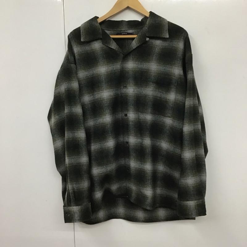 シーピーシーエム CPCM シャツ、ブラウス 長袖 長袖シャツ チェックシャツ カラーシャツ L チェック マルチカラー / マルチカラー /  メンズ USED 古着 中古 10130294