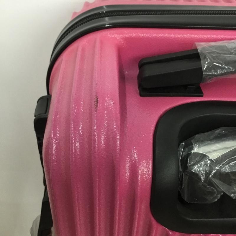 マキコーポレーション MAKI CORPORATION スーツケース、トランク スーツケース、トランク 5401-48 機内持込サイズ タグ付き キャリーケース 無地 桃 / ピンク /  レディース USED 古着 中古 10131607