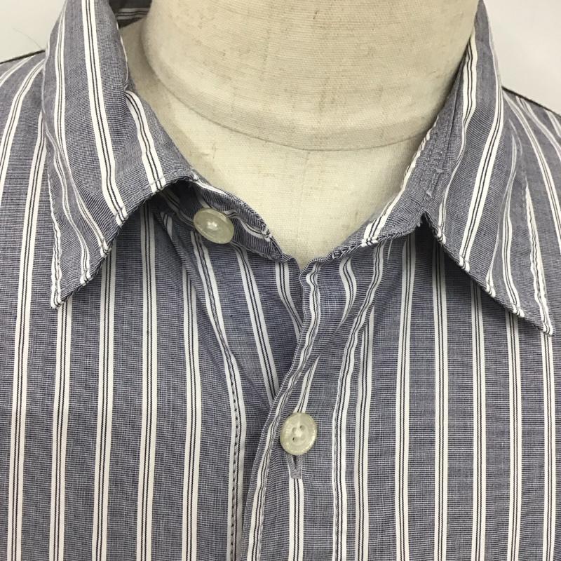 アベイシングエイプ A BATHING APE シャツ、ブラウス 長袖 長袖シャツ カラーシャツ ポケットシャツ 長袖カットソー ストライプシャツ XXL ストライプ マルチカラー / マルチカラー /  メンズ USED 古着 中古 10124705