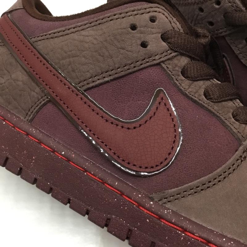 ナイキ NIKE スニーカー スニーカー FN0619 600 SB DUNK LOW PRM 27cm 箱有 27.0cm 無地 えんじ / ワインレッド /  メンズ USED 古着 中古 10106854