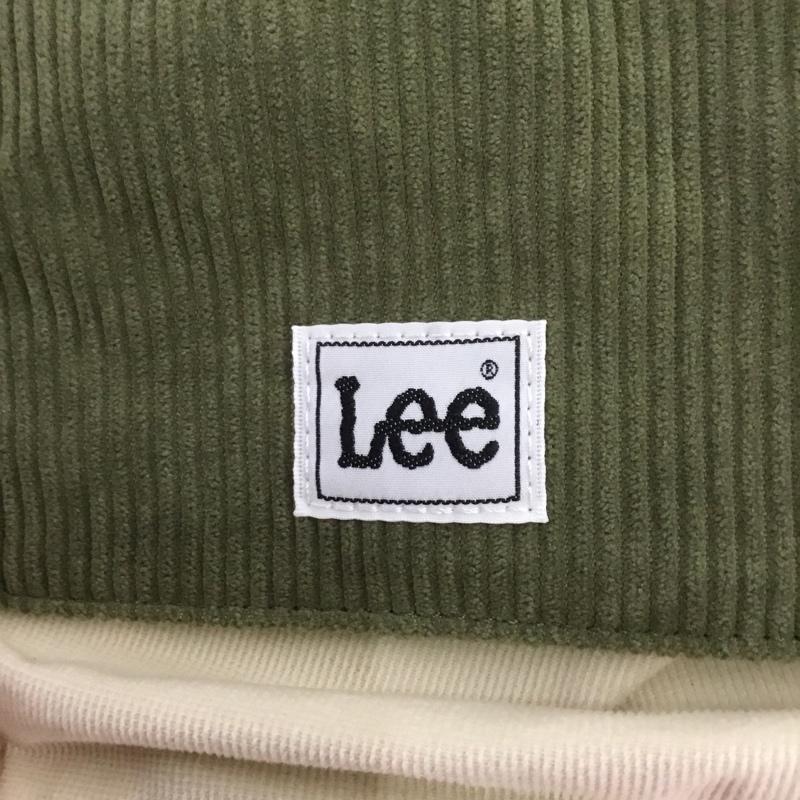 リー Lee ショルダーバッグ ショルダーバッグ 425744 バイカラーコーデュロイショルダーバッグ タグ付き ロゴ、文字 カーキ / カーキ / X アイボリー / アイボリー /  レディース USED 古着 中古 10136345