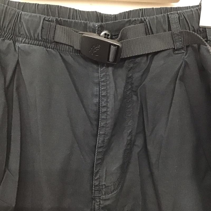 グラミチ GRAMICCI パンツ ワークパンツ、ペインターパンツ gmp-19s027 ウェザータックテーパードパンツ ワイドパンツ L 無地 黒 / ブラック /  メンズ USED 古着 中古 10141403