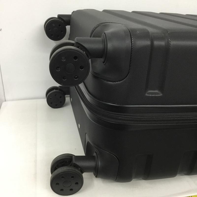 古着 USED スーツケース、トランク スーツケース、トランク Preferred Innovation TSAロック キャリーケース 無地 黒 / ブラック /  メンズ USED 古着 中古 10140872