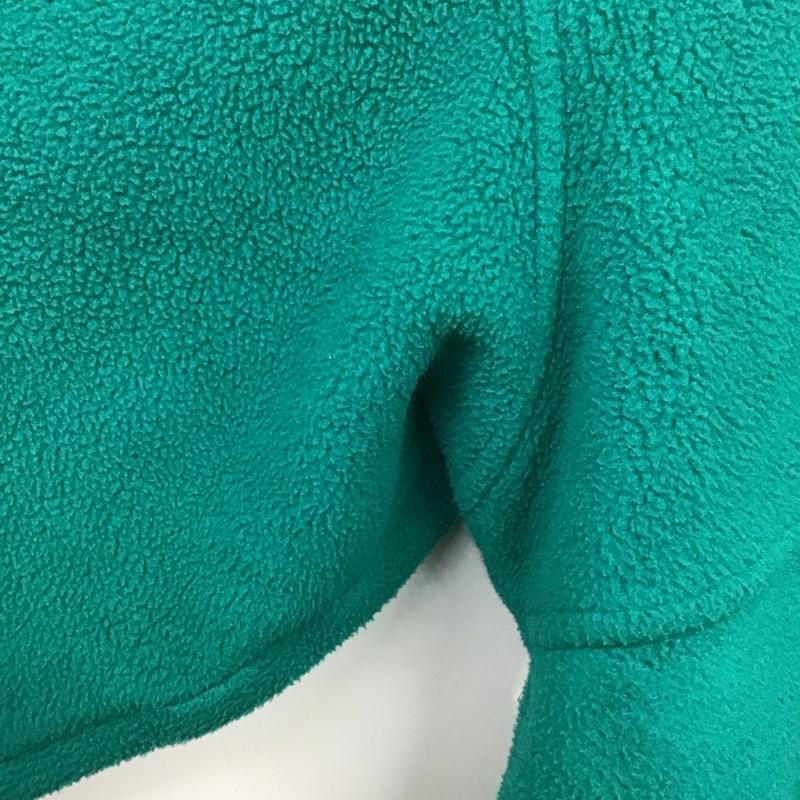 ランズエンド LANDS END ジャケット、上着 ジャケット、ブレザー ジップアップジャケット フリースジャケット アウター M 無地 緑 / グリーン /  メンズ USED 古着 中古 10129061