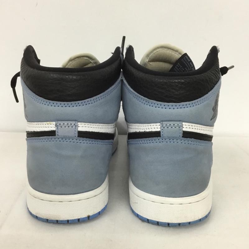 ナイキ NIKE スニーカー スニーカー 555088-134 AIR JORDAN 1 RETRO HIGH OG 26cm 26.0cm ロゴ、文字 白 / ホワイト / X 水色 / ライトブルー / X 黒 / ブラック /  メンズ USED 古着 中古 10131825