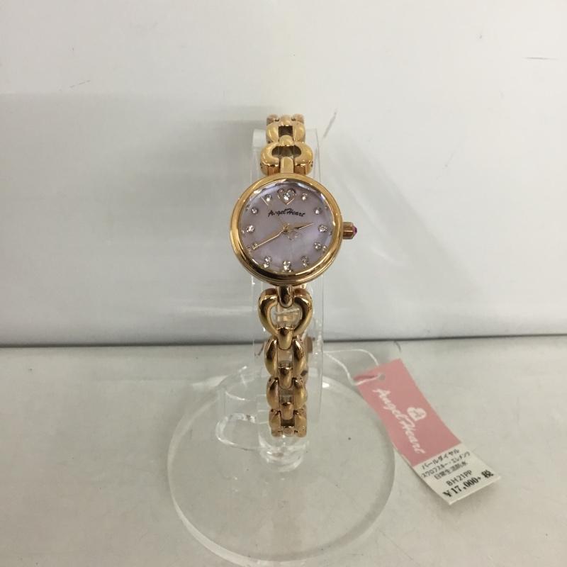エンジェルハート ANGEL HEART 腕時計 アナログ（クォーツ式） BH21 ロゴ、文字 金 / ゴールド /  レディース USED 古着 中古 10135230
