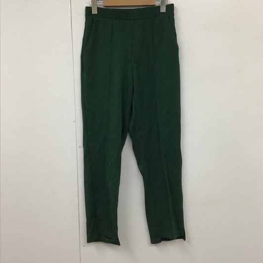 ショコラ フィネ ローブ chocol raffine robe パンツ スラックス らくらくスレンダーパンツ 6A13L0F1300 FREE 無地 緑 / グリーン /  レディース USED 古着 中古 10131704