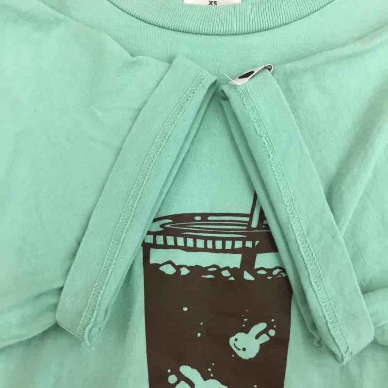 キューン CUNE Tシャツ 半袖 CUNE CAFE M プリント X キャラクター 水色 / ライトブルー /  メンズ USED 古着 中古 10133770