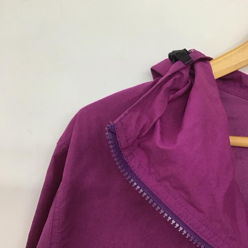 ザノースフェイス THE NORTH FACE ジャケット、上着 ジャンパー、ブルゾン np71830 COMPACTJACKET ジップアップジャケット アウター M ロゴ、文字 紫 / パープル / X 黄 / イエロー /  メンズ USED 古着 中古 10145012