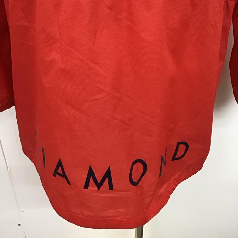 ダイヤモンドサプライカンパニー Diamond SUPPLY CO. ジャケット、上着 ジャケット、ブレザー ナイロン M ロゴ、文字 赤 / レッド /  メンズ USED 古着 中古 10106787