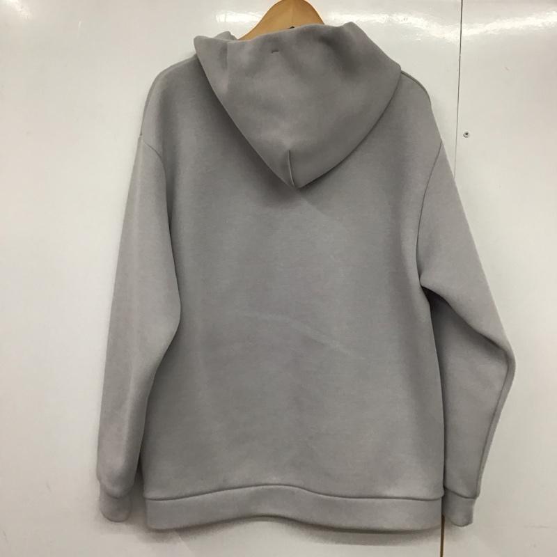 グリーンレーベルリラクシング green label relaxing パーカー 長袖 3212-175-2983 ソフトダンボールフーディパーカー M 無地 灰 / グレー /  メンズ USED 古着 中古 10143691
