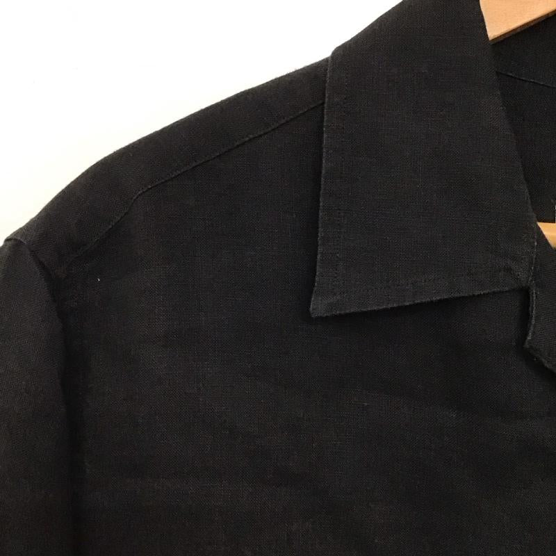 アルマーニエクスチェンジ ARMANI EXCHANGE シャツ、ブラウス 半袖 半袖シャツ 無地シャツ ポケットシャツ M 無地 黒 / ブラック /  メンズ USED 古着 中古 10132805