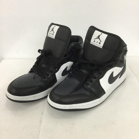 ナイキ NIKE スニーカー スニーカー DQ8426-010 JORDAN BRAND AIR JORDAN 1 MID 27cm 27.0cm ロゴ、文字 白 / ホワイト / X 黒 / ブラック /  メンズ USED 古着 中古 10133902