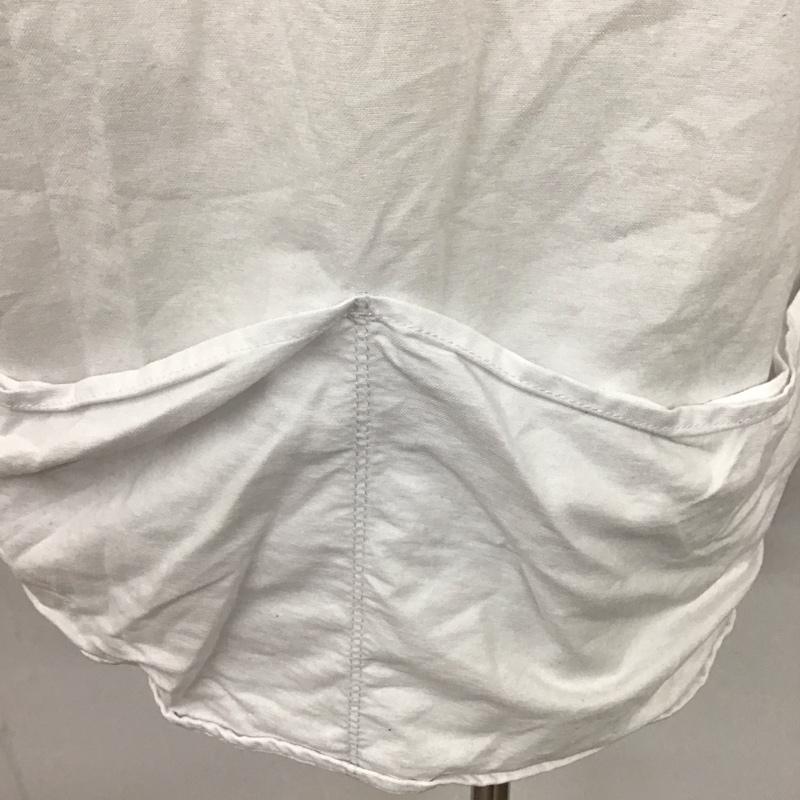 ナイジェルケーボン Nigel Cabourn シャツ、ブラウス 長袖 8039-13-10000 OX SHIRT ワークシャツ 48 無地 白 / ホワイト /  メンズ USED 古着 中古 10106747