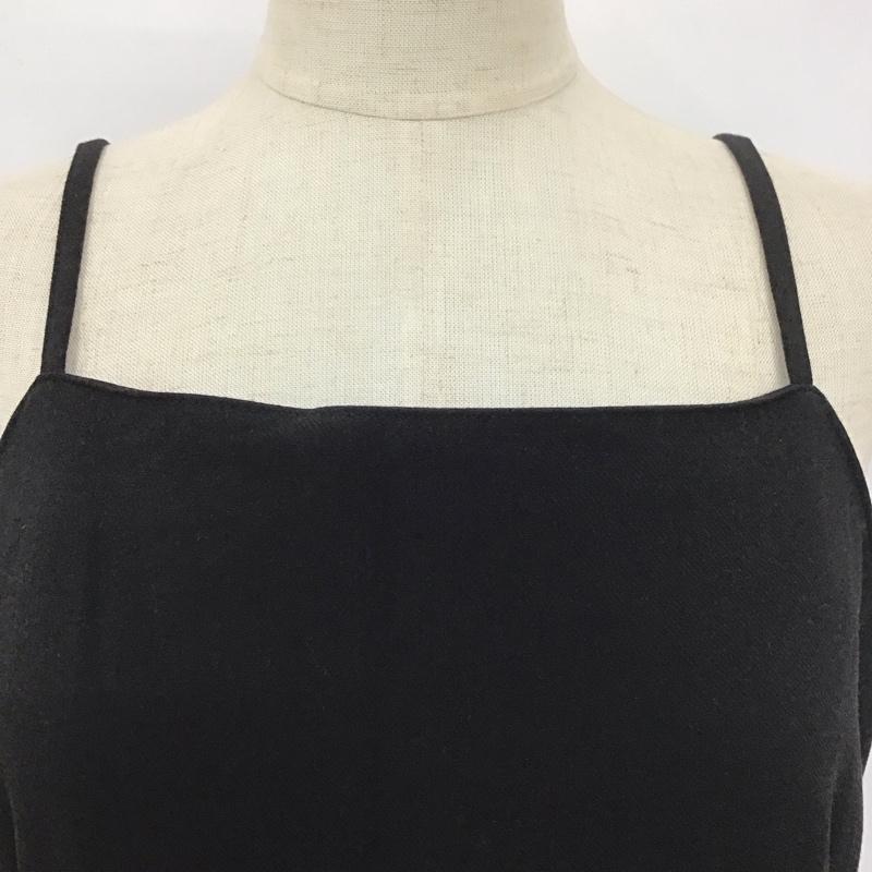 ヘザー Heather ワンピース ロングスカート FREE 無地 黒 / ブラック /  レディース USED 古着 中古 10111432