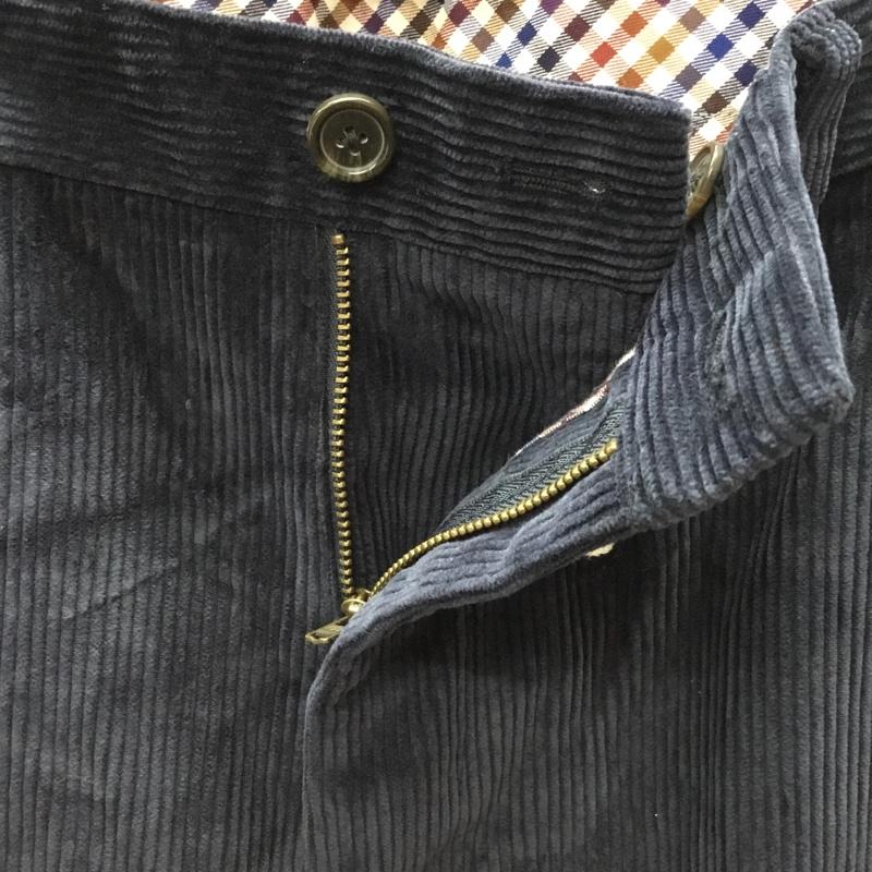 ブルックスブラザーズ BROOKS BROTHERS ボトムス ボトムス コーデュロイパンツ 雪だるま 33インチ 無地 紺 / ネイビー /  メンズ USED 古着 中古 10111451