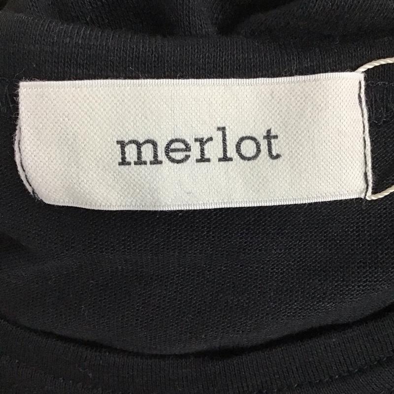 メルロー merlot ワンピース ロングスカート FREE 無地 黒 / ブラック /  レディース USED 古着 中古 10131534