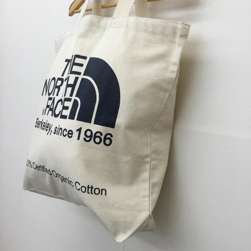 ザノースフェイス THE NORTH FACE トートバッグ トートバッグ 7111000S96 ロゴ、文字 ベージュ / ベージュ / X 紺 / ネイビー /  メンズ USED 古着 中古 10143889