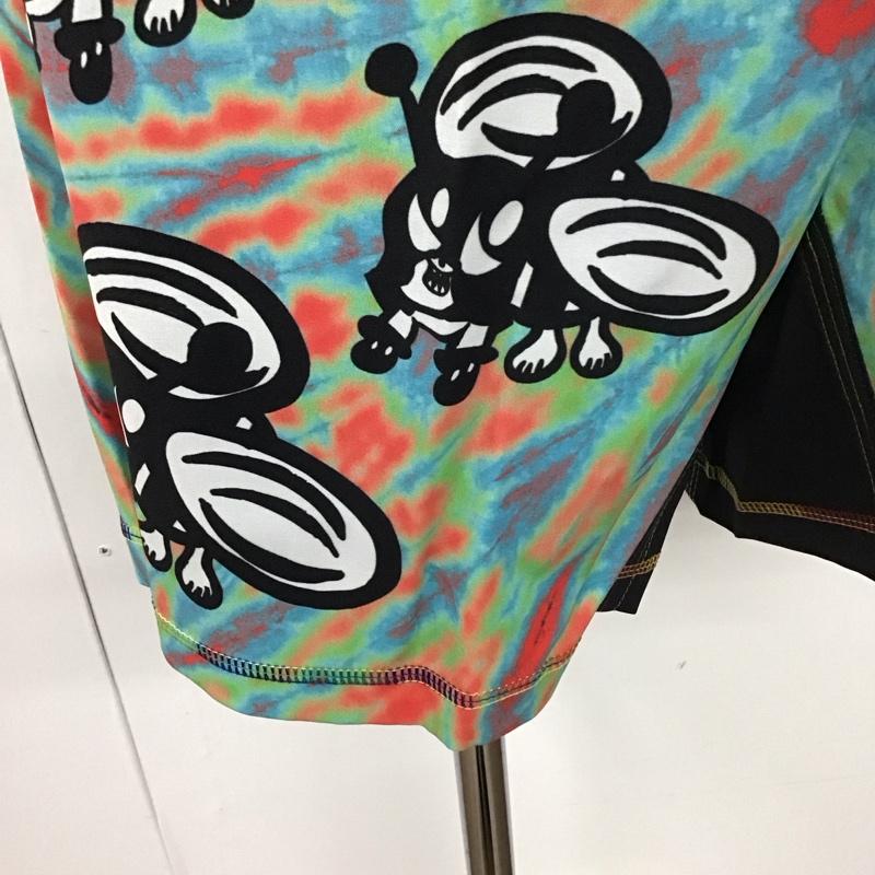 スコロクト SKOLOCT パンツ ショートパンツ ハーフパンツ ショートパンツ カジュアルパンツ krazybee ファイトパンツ M プリント マルチカラー / マルチカラー /  メンズ USED 古着 中古 10111955