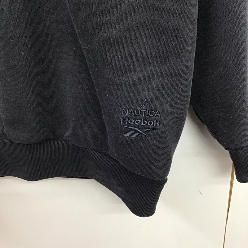 リーボック Reebok トレーナー 長袖 長袖トレーナー スウェット natica freaksstore M ロゴ、文字 紺 / ネイビー /  メンズ USED 古着 中古 10145998