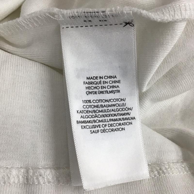 ポロラルフローレン POLO RALPH LAUREN Tシャツ 半袖 ビジュー M 無地 白 / ホワイト /  レディース USED 古着 中古 10142296