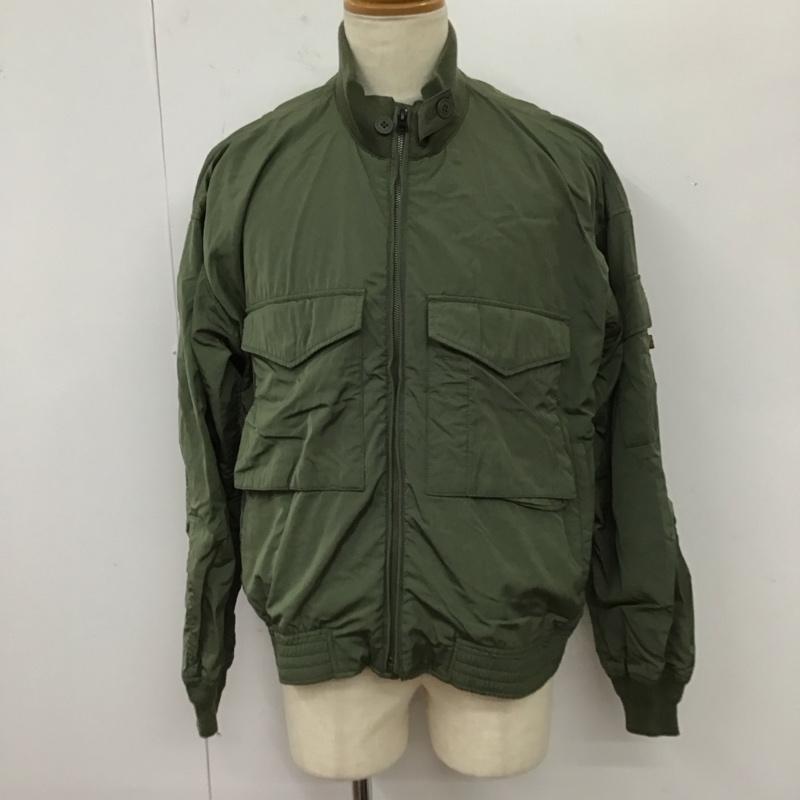 アルファインダストリー Alpha Industries ジャケット、上着 フライトジャケット TA1374-019 ミリタリー M 無地 カーキ / カーキ /  メンズ USED 古着 中古 10118120