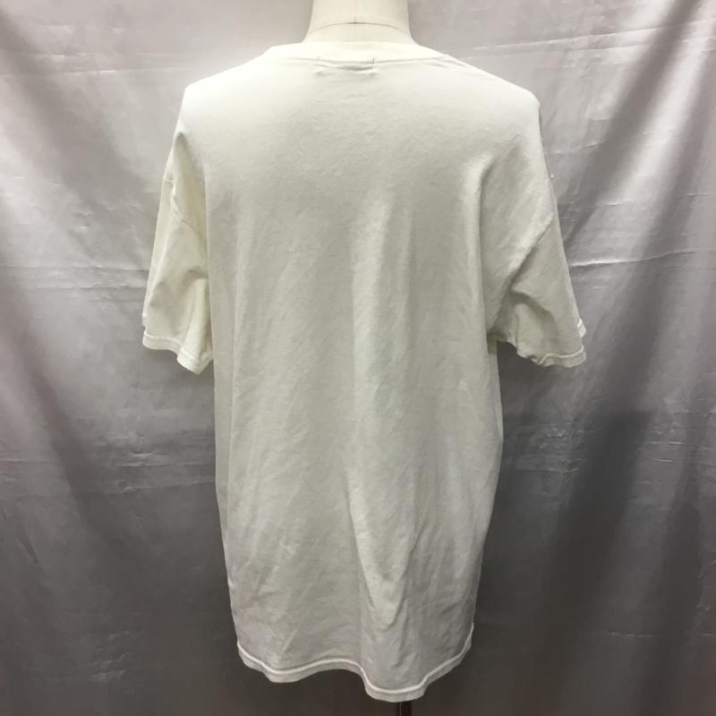 アンダーカバー UNDERCOVER Tシャツ 半袖 半袖カットソー プリントTシャツ クルーネックカットソー 伊勢丹 L プリント 白 / ホワイト /  メンズ USED 古着 中古 10120546