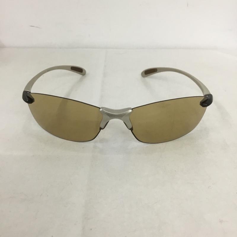 スワンズ Swans めがね・サングラス サングラス SALF-0005 スポーツサングラス 箱有 ロゴ、文字 茶 / ブラウン /  メンズ USED 古着 中古 10140542