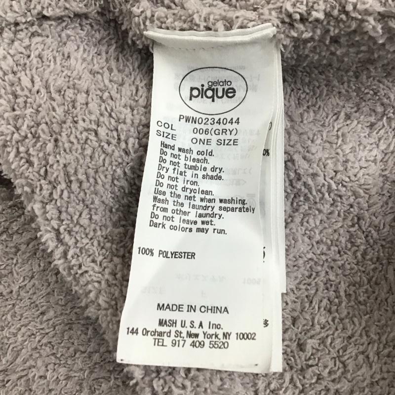 ジェラートピケ gelato pique ニット、セーター 長袖 長袖ニットカットソー ニット セーター クルーネックニット ルームウェア プリント マルチカラー / マルチカラー /  レディース USED 古着 中古 10118604