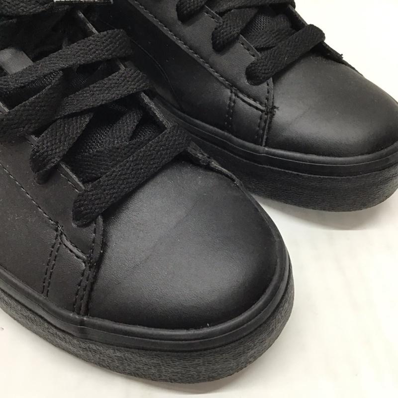 プーマ PUMA スニーカー スニーカー 389908-02 Vコート バルク EB 24cm 24.0cm ロゴ、文字 黒 / ブラック /  レディース USED 古着 中古 10117741