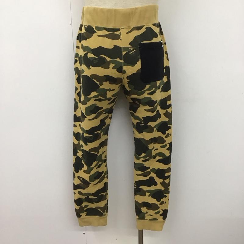 アベイシングエイプ A BATHING APE パンツ スラックス サルカモ スウェットパンツ シャーク M カモフラージュ柄・迷彩 マルチカラー / マルチカラー /  レディース USED 古着 中古 10108307