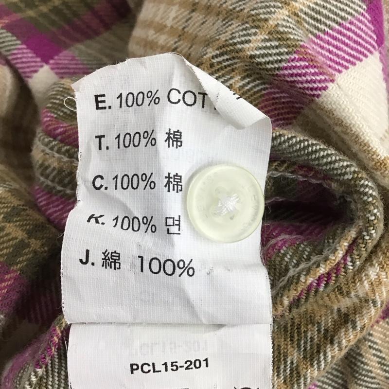 リーバイストラウスアンドコー Levi Strauss & co. シャツ、ブラウス 長袖 長袖シャツ カラーシャツ ポケットシャツ 長袖カットソー チェックシャツ M チェック マルチカラー / マルチカラー /  メンズ USED 古着 中古 10124596