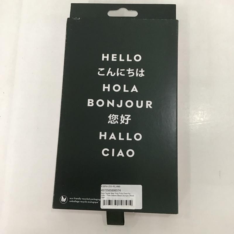 ケイトスペード Kate Spade ファッション小物 ファッション小物 KSIPH-255-PLVMB iPhone14 Pro iPhoneケース 手帳型 無地 桃 / ピンク /  レディース USED 古着 中古 10122850