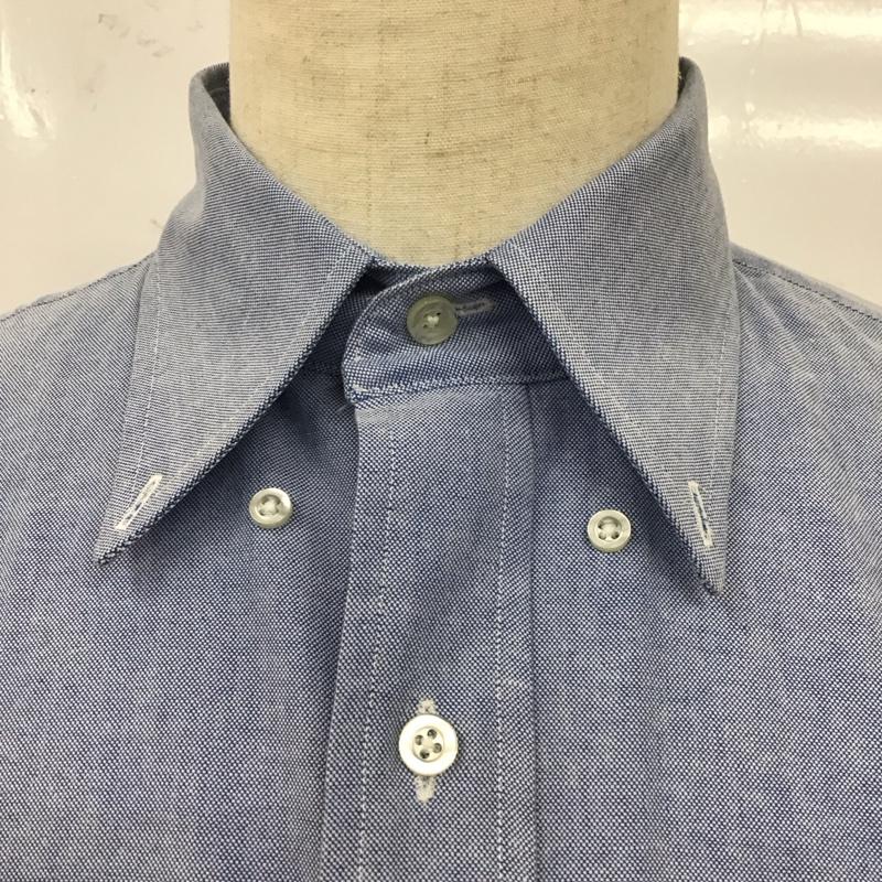 エルエルビーン L.L.Bean シャツ、ブラウス 長袖 長袖シャツ カラーシャツ ポケットシャツ 長袖カットソー ボタンダウンシャツ 90s oxford 無地 水色 / ライトブルー /  メンズ USED 古着 中古 10119912