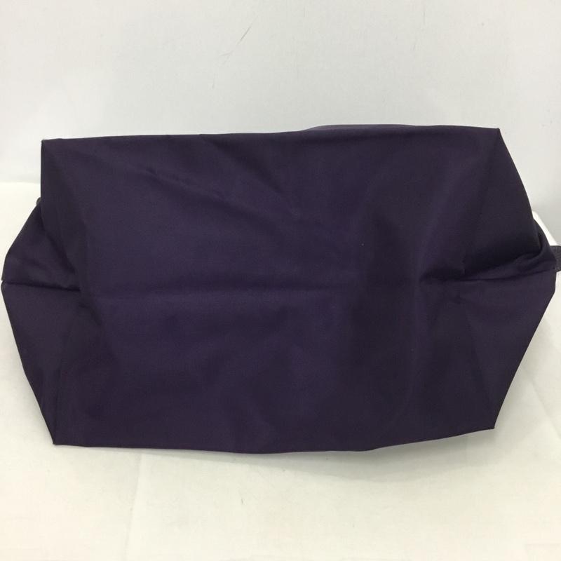 ロンシャン LONGCHAMP トートバッグ トートバッグ 折り畳み ワンポイント 紫 / パープル /  レディース USED 古着 中古 10137431