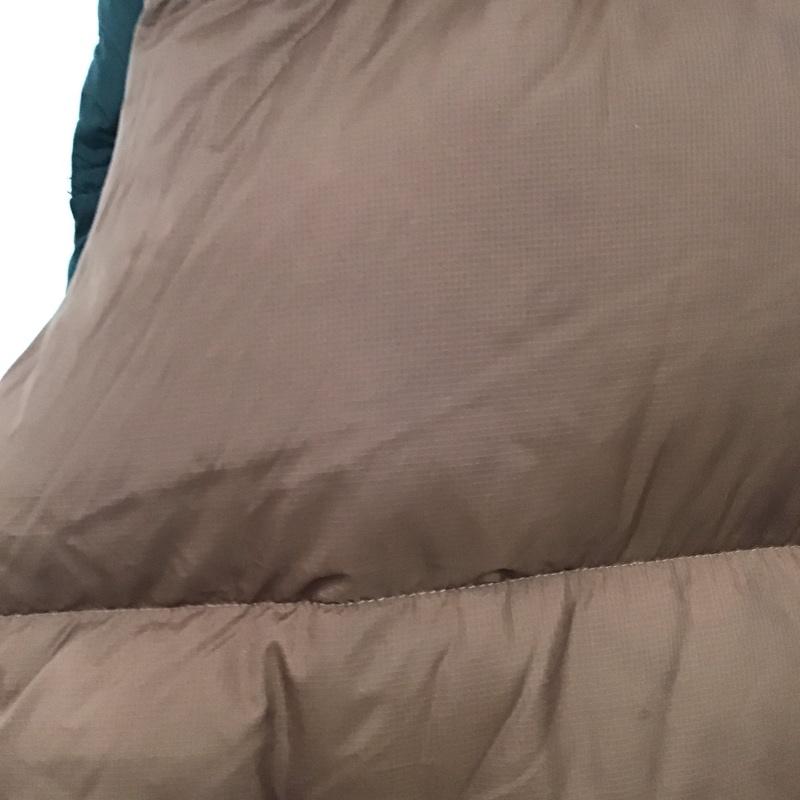 ザノースフェイス THE NORTH FACE ベスト ベスト nd92338 ヌプシベスト ジップアップベスト XL ロゴ、文字 黒 / ブラック / X 茶 / ブラウン /  メンズ USED 古着 中古 10144983