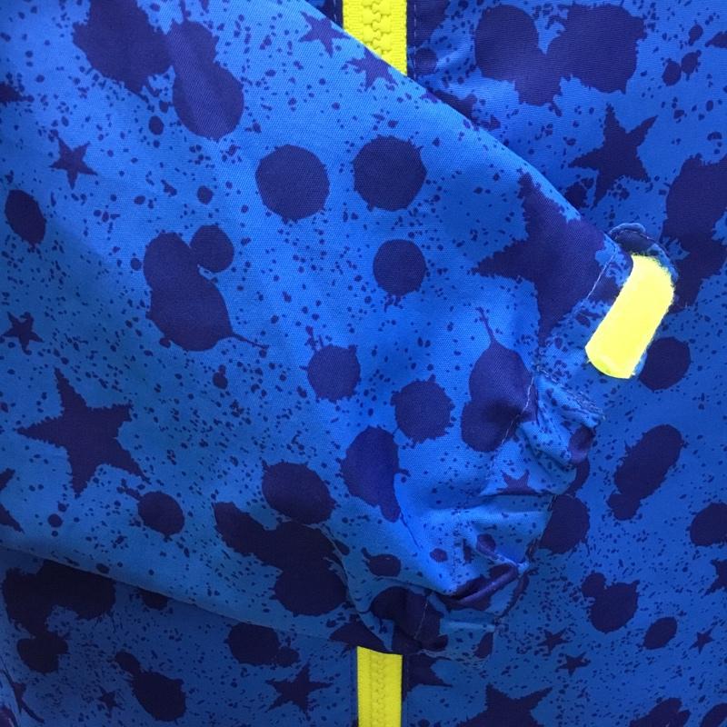 コロンビア Columbia ジャケット、上着 ジャンパー、ブルゾン マウンテンパーカー M 総柄 青 / ブルー / X 紺 / ネイビー / X 黄 / イエロー /  メンズ USED 古着 中古 10109261