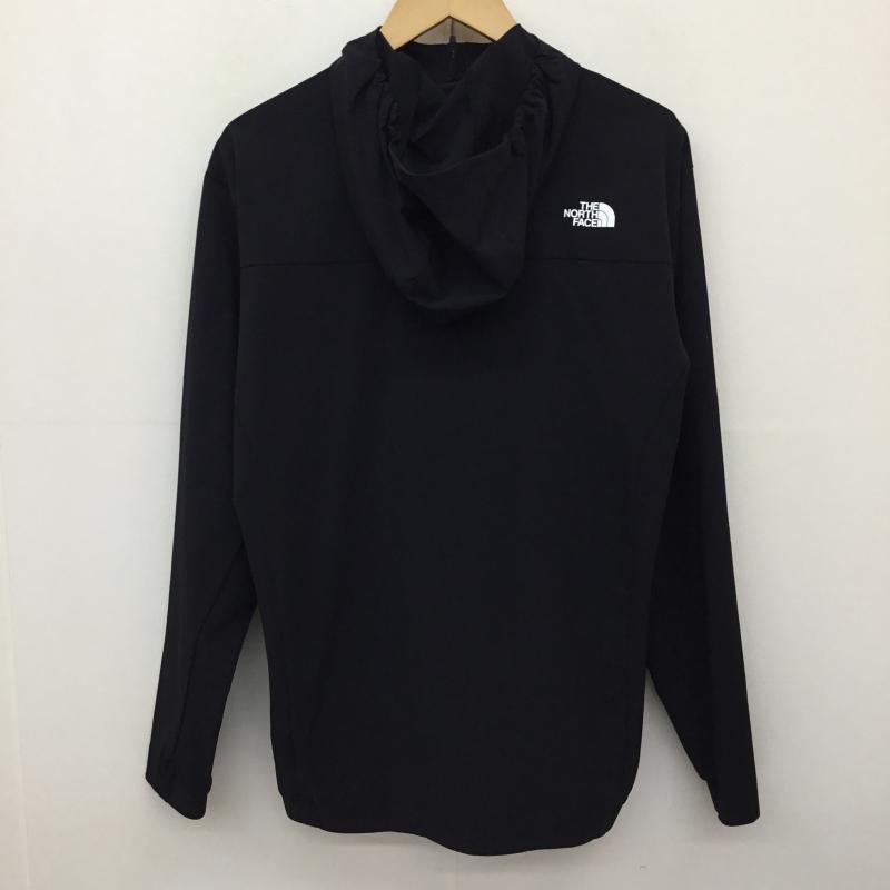 ザノースフェイス THE NORTH FACE ジャケット、上着 ジャンパー、ブルゾン NP22581 フレキシブルフーディ L ロゴ、文字 黒 / ブラック /  メンズ USED 古着 中古 10134996