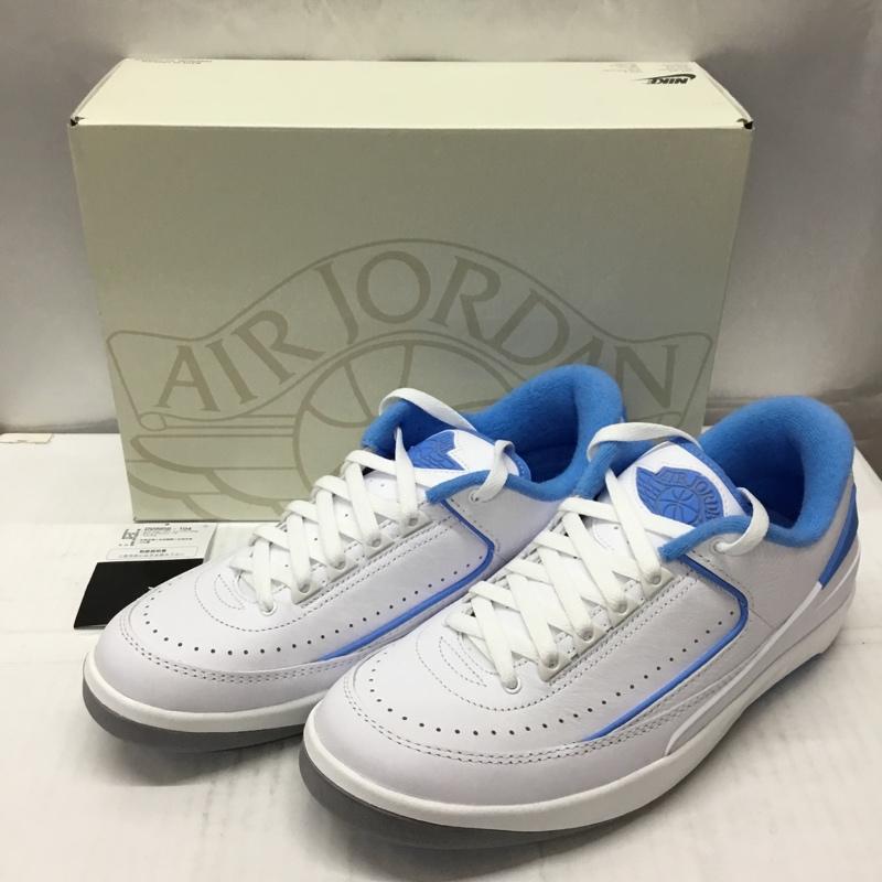 ナイキ NIKE スニーカー スニーカー DV9956-104 AIR JORDAN 2 RETRO LOW 26.5cm 箱有 26.5cm ロゴ、文字 白 / ホワイト / X 水色 / ライトブルー /  メンズ USED 古着 中古 10108850