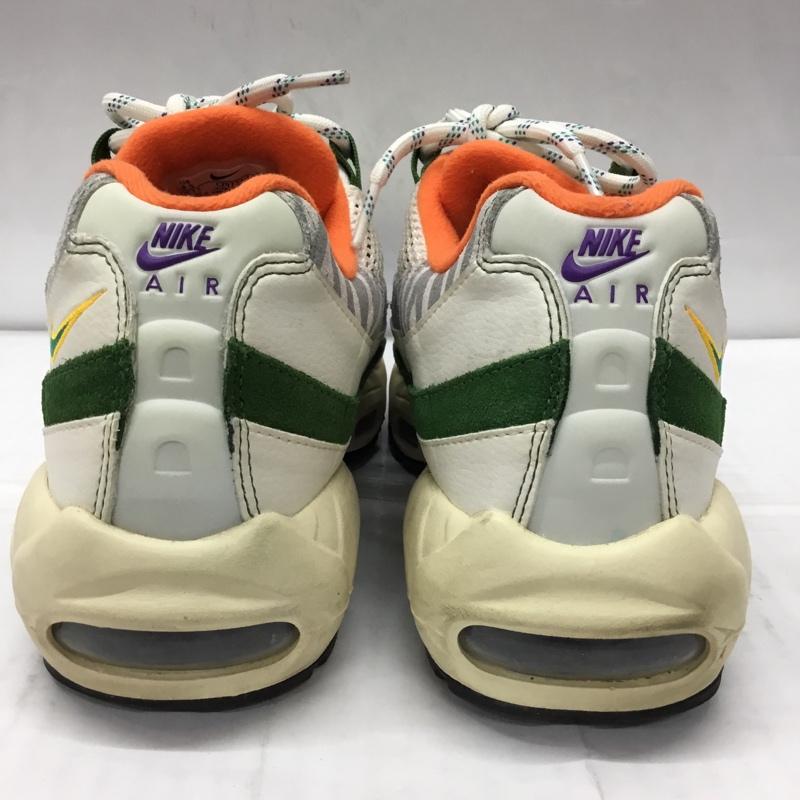 ナイキ NIKE スニーカー スニーカー CZ9723 100 AIR MAX 95 ERA 26.5cm 箱有 26.5cm ロゴ、文字 白 / ホワイト / X カーキ / カーキ / X 橙 / オレンジ /  メンズ USED 古着 中古 10107844