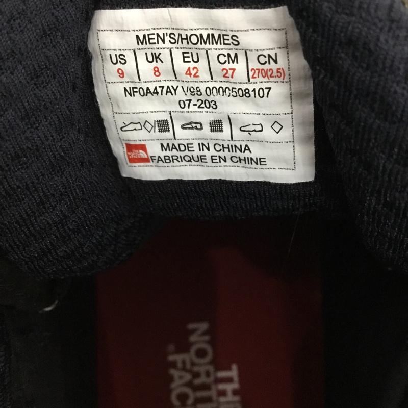 ザノースフェイス THE NORTH FACE スニーカー スニーカー NF0A47AY V98 Activist Mid Futurelight Hiking Boots トレッキングシューズ 27cm 27.0cm ロゴ、文字 カーキ / カーキ /  メンズ USED 古着 中古 10129549