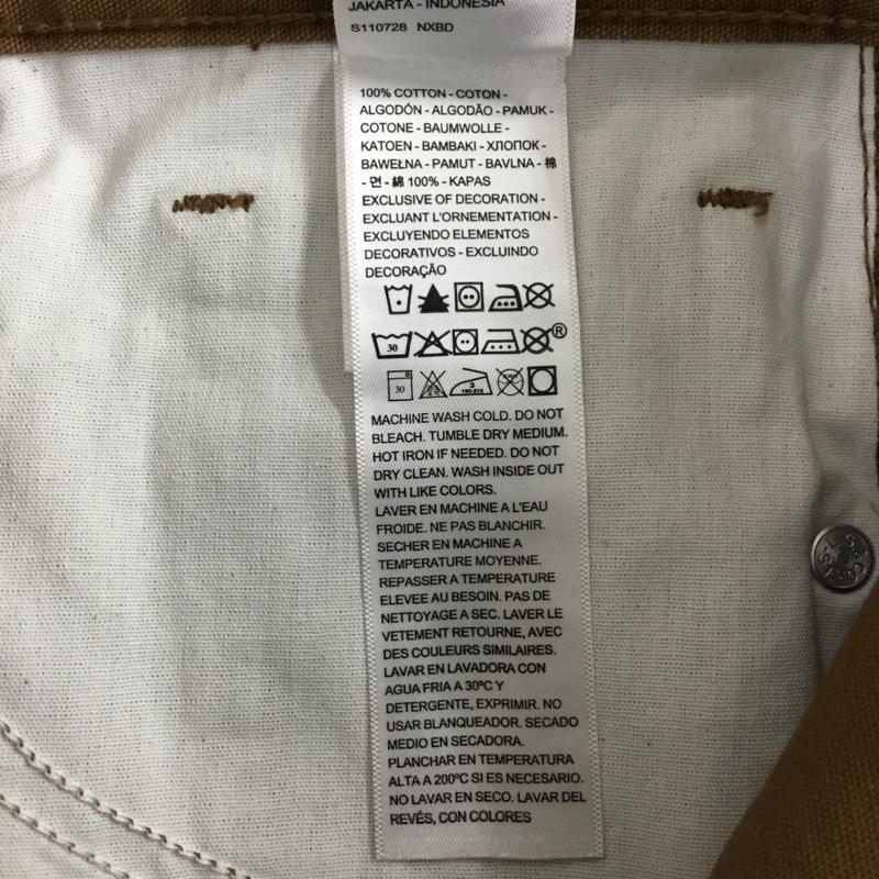 リーバイス Levi s パンツ デニム、ジーンズ ワイドパンツ カジュアルパンツ ワークパンツ 28インチ 無地 茶 / ブラウン /  メンズ USED 古着 中古 10120097
