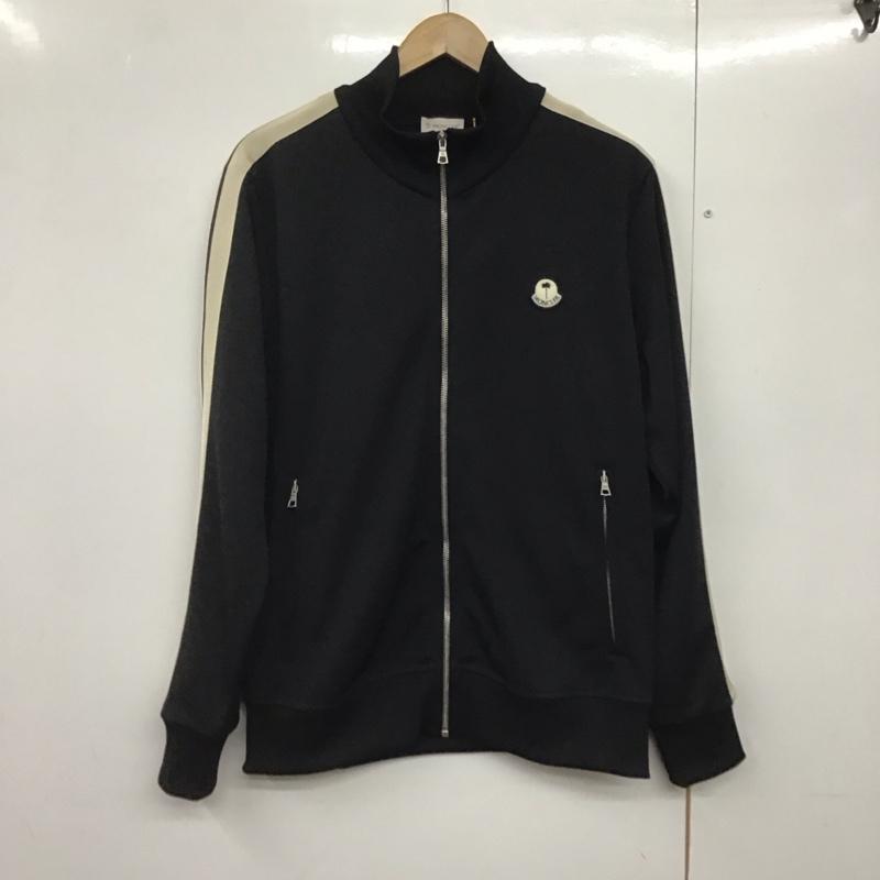 モンクレール MONCLER ジャケット、上着 ジャケット、ブレザー g209l8p00004 899a1 21AW PALMANGELSMAGLIACARDIGAN ジャージ L ロゴ、文字 黒 / ブラック /  メンズ USED 古着 中古 10142122