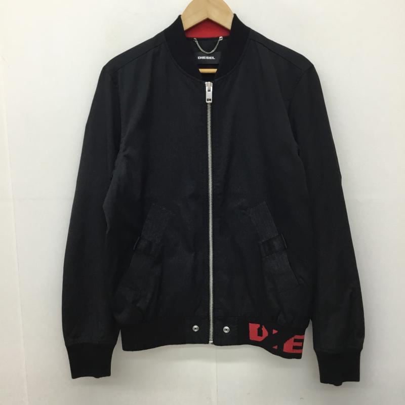 ディーゼル DIESEL ジャケット、上着 ジャンパー、ブルゾン M 無地 黒 / ブラック /  メンズ USED 古着 中古 10137700