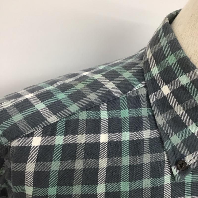 リーガル REGAL シャツ、ブラウス 長袖 ボタンダウンシャツ M チェック マルチカラー / マルチカラー /  メンズ USED 古着 中古 10111376