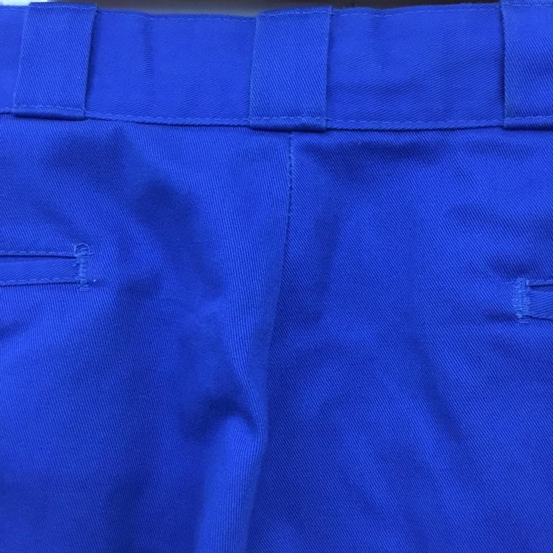 ディッキーズ Dickies パンツ ワークパンツ、ペインターパンツ ワークパンツ ワイドパンツ カジュアルパンツ 36 無地 青 / ブルー /  メンズ USED 古着 中古 10118618