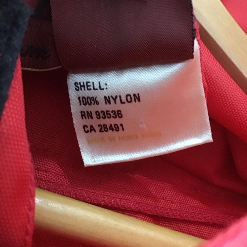 エコーアンリミテッド ECKOUNLTD ジャケット、上着 ジャンパー、ブルゾン プルオーバージャケットパーカー アウター ナイロンジャケット XL ロゴ、文字 赤 / レッド /  メンズ USED 古着 中古 10148363